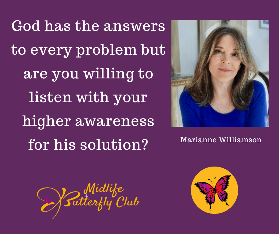 Marianne Williamson - God has the answers